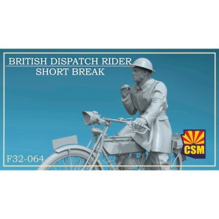 Copper State Models F32-064 British Dispatch Rider on a Short Break