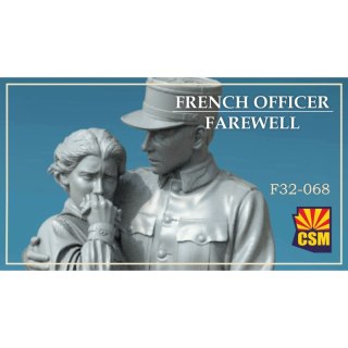 Copper State Models F32-068 French Officer - Farewell