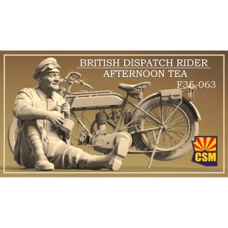 Copper State Models F35-063 British Dispatch Rider Afternoon Tea