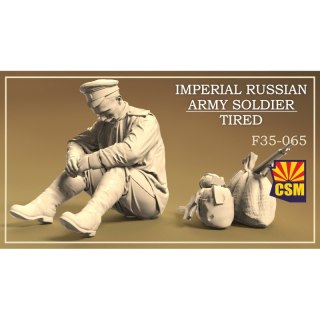 Copper State Models F35-065 Imperial Russian Army Soldier Tired