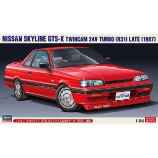 Hasegawa 20448 Nissan Skyline GTS-X TwinCam 24V Turbo (R31) Late (1987)