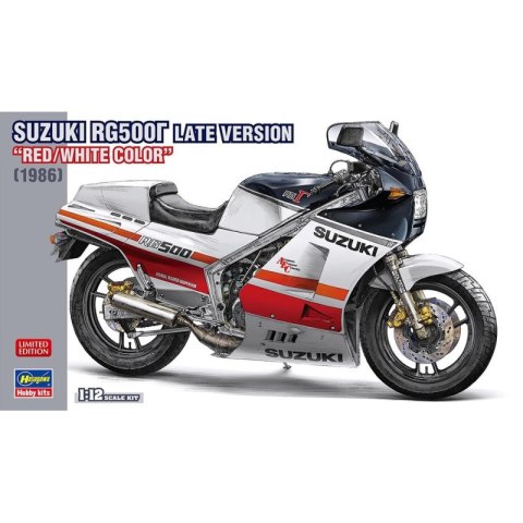 Hasegawa 21764 Suzuki RG500T Late Version "Red/White Color" (1986)
