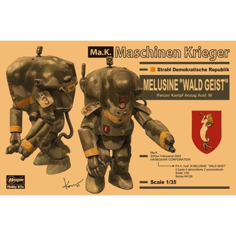Hasegawa 64128 Melusine "Waldgeist" Panzer Kampf Anzug Ausf M