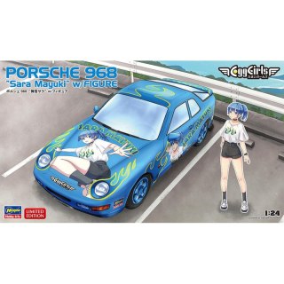 Hasegawa SP615-52415 Porsche 968 "Sara Mayuki" w/ Figure
