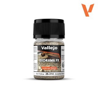 Vallejo 26314 Diorama FX Landscape Texture Arid Yellow 0,5 - 2 mm
