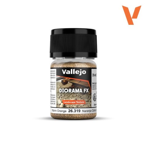 Vallejo 26319 Diorama FX Landscape Texture Warm Orange 0,1 - 0,6 mm