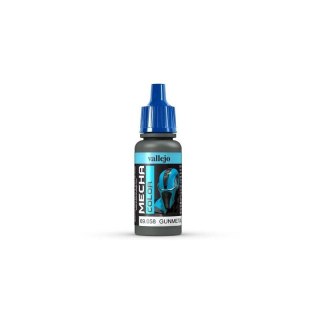 Vallejo 69058 Mecha Color Gunmetal 17ml