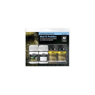Vallejo 73189 Zestaw diorama - Mud & Puddles