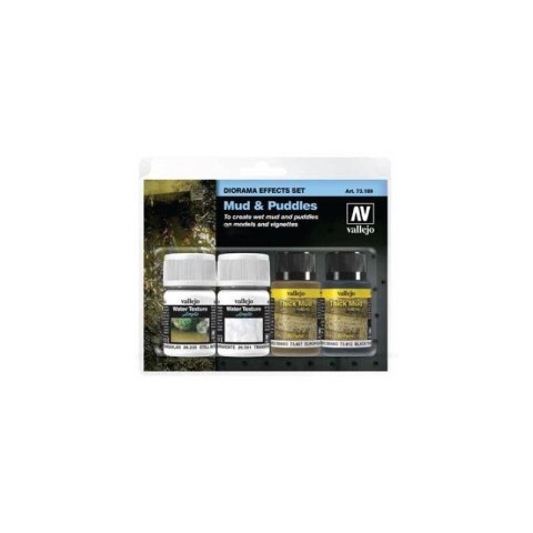 Vallejo 73189 Zestaw diorama - Mud & Puddles