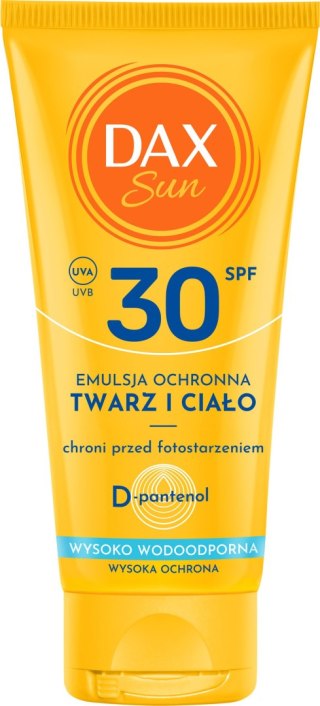 DAX Sun Emulsja ochronna do twarzy i ciała SPF 30 Travel 50 ml