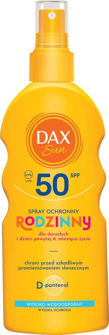 DAX Sun Spray ochronny Rodzinny SPF 50 200 ml DAX Sun Spray ochronny Rodzinny SPF 50 200 ml