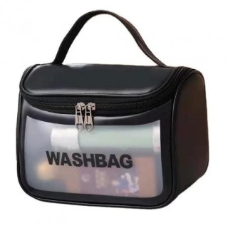 ECARLA WashBag Kosmetyczka - kuferek na kosmetyki Czarna KS46CZ