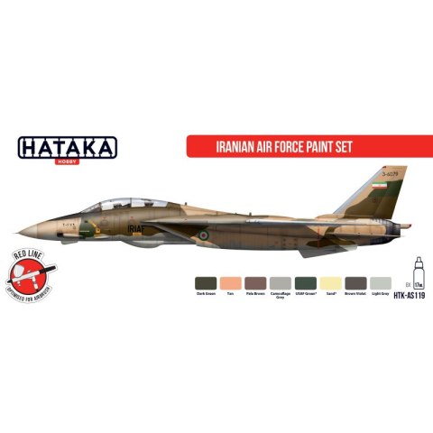 Hataka AS119 Iranian Air Force Paint Set