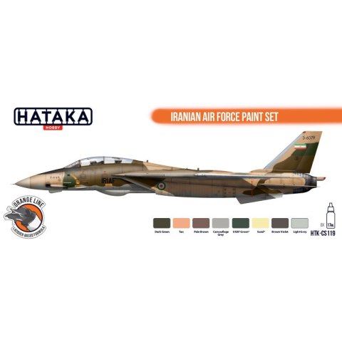 Hataka CS119 Iranian Air Force Paint Set