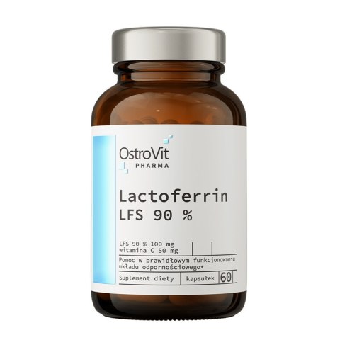 Lactoferrin LFS 90% laktoferyna suplement diety 60 kapsułek