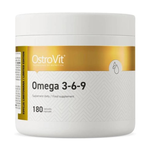 Omega 3-6-9 suplement diety 180 kapsułek żelowych