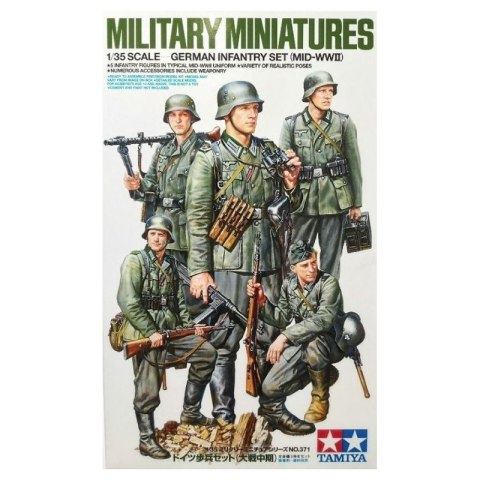 Tamiya 35371 German Infantry Set (Mid-WWII)
