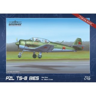 Answer AA72044 PZL TS-8 Bies Red Star vs. Black Cross