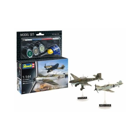 Revell 63770 Model Set 1/144 Bf109E & Ju87B Stuka
