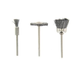 Rotacraft RBU2700 Assorted Steel Brushes (3 pcs)