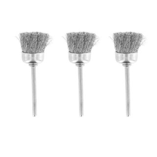 Rotacraft RBU4610-3 Steel Cup Brushes (3 pcs)