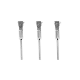 Rotacraft RBU6647-3 Steel Pencil Brushes (3 pcs)