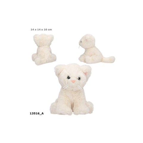 Top Model 13516 Kotek pluszowy biały 16 cm Ilość sztuk w opakowaniu 2