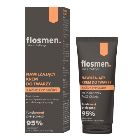 FLOSMEN Nawilżający krem do twarzy 50 ml FLOSMEN Nawilżający krem do twarzy 50 ml