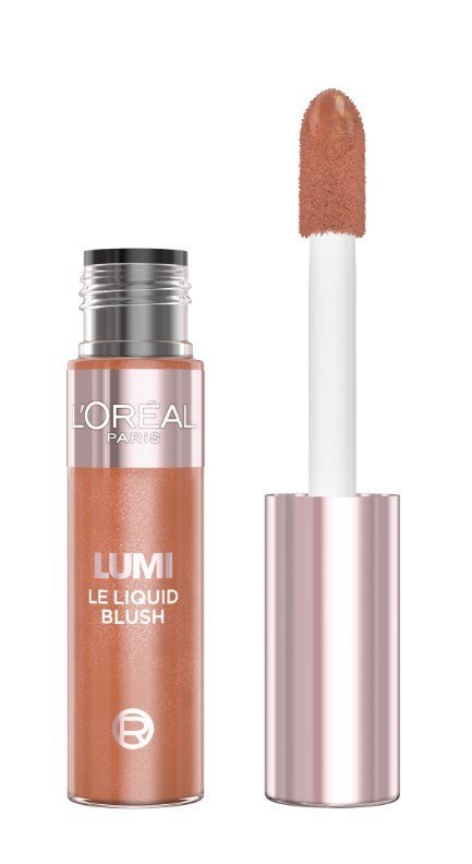 LOREAL Lumi Le Liquid Blush Róż do policzków w płynie 627 Glowy Warm Peach 10ml LOREAL Lumi Le Liquid Blush Róż do policzków w płynie 627 Glowy Warm Peach 10ml