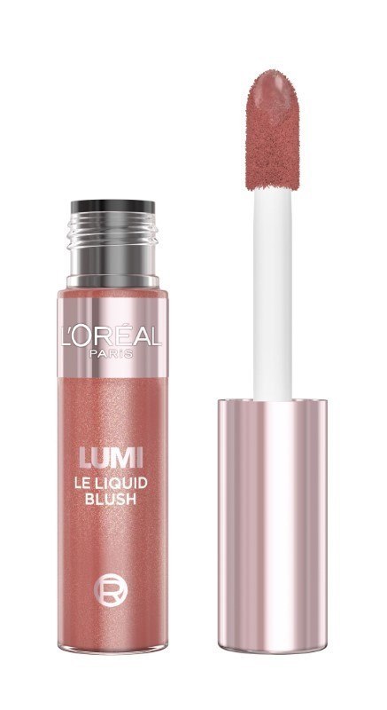 LOREAL Lumi Le Liquid Blush Róż do policzków w płynie 630 Glowy True Rose 10ml LOREAL Lumi Le Liquid Blush Róż do policzków w płynie 630 Glowy True Rose 10ml