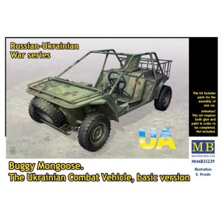 MB 35239 Russian-Ukrainian War Series. Buggy Mongoose. The Ukrainian Combat Vehicle