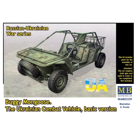MB 35239 Russian-Ukrainian War Series. Buggy Mongoose. The Ukrainian Combat Vehicle