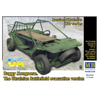 MB 35240 Russian-Ukrainian War Series. Buggy Mongoose. The Ukrainian Battlefield Evacuation Version