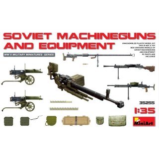 Mini Art 35255 Soviet Machineguns & Equipment