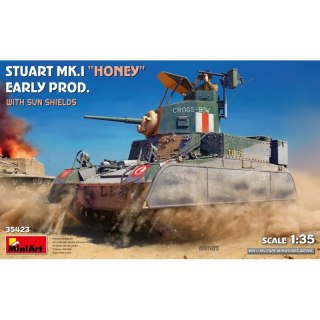 Mini Art 35423 Stuart Mk.I "Honey" Early Prod. w/ Sun Shields