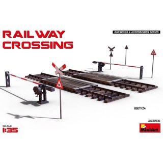 Mini Art 35666 Railway Crossing