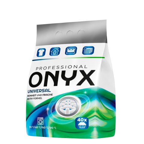 ONYX Proszek do prania 2,4kg Uniwers. 40 prań foli ONYX Proszek do prania 2,4kg Uniwers. 40 prań foli