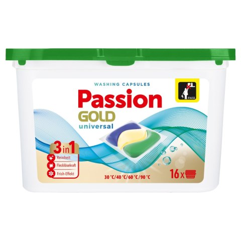 PASSION GOLD Kapsułki do prania 16 szt.3w1 Uniwers PASSION GOLD Kapsułki do prania 16 szt.3w1 Uniwers