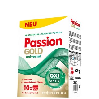 PASSION GOLD Proszek d/prania 600g Uniwer 10 prań