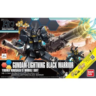 Bandai 61216 HGBF 1/144 GUNDAM LIGHTNING BLACK WARRIOR MK61216