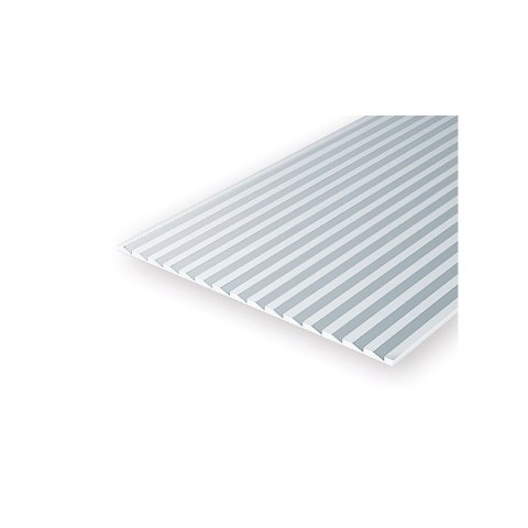 Evergreen 14611 1,5 mm Polystyrene Sheet Large Scale and Novelty Siding 4,76 mm (1 pce)