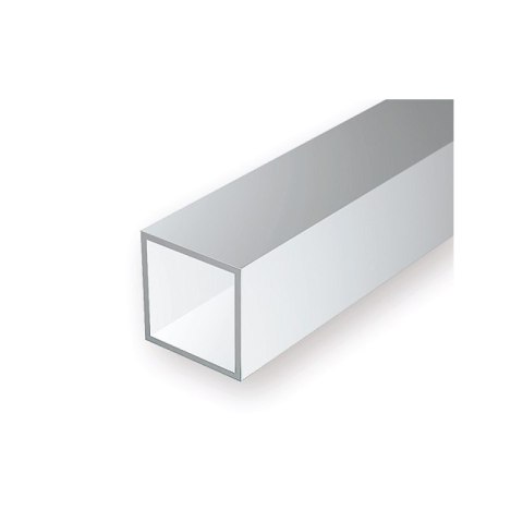 Evergreen 254 Polystyrene Square Tubes 6,30 mm (35 cm) (2 pcs)