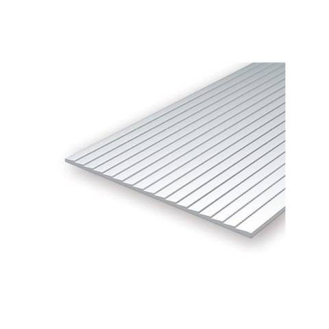 Evergreen 4041 1,00 mm Polystyrene Sheet Clapboard Siding 1,00 mm (15 x 30 cm)