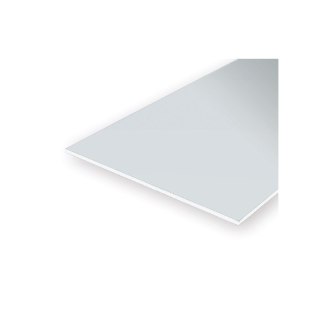 Evergreen 9125 White Polystyrene Sheet (15 x 30 cm) 3,17 mm (1 pce)
