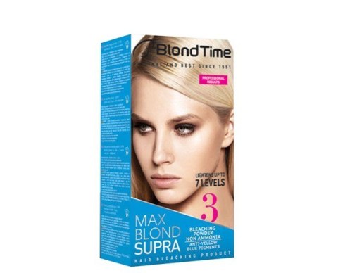 BLOND Time 3 SUPRA Rozjaśniacz włosów do 7 tonów BLOND Time 3 SUPRA Rozjaśniacz włosów do 7 tonów