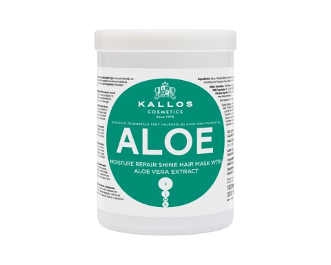 KALLOS Maska d/włosów 1000ml Aloe nawilż. KALLOS Maska d/włosów 1000ml Aloe nawilż.