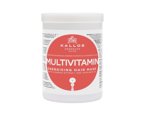 KALLOS Maska d/włosów 1000ml Multivitamin wzmac. KALLOS Maska d/włosów 1000ml Multivitamin wzmac.