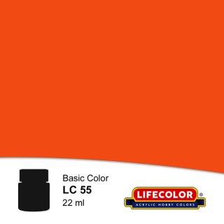Lifecolor Base Color LIFLC55 Gloss Orange