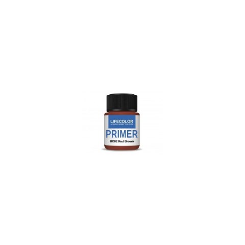 Lifecolor Primers LIFBC02 Red Brown