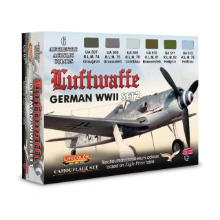 Lifecolor Sets LIFCS07 German Luftwaffe Set 2